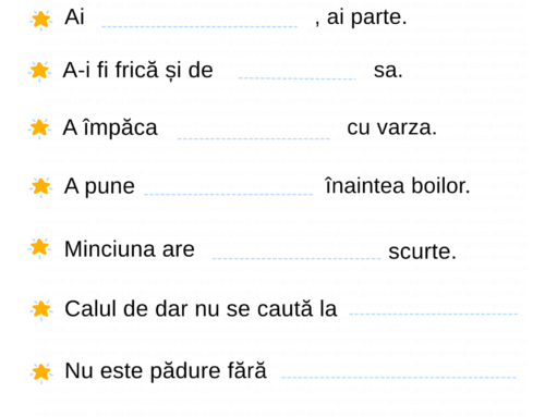 Joc: Completează Proverbele Românești – Testează-ți cunoștințele!