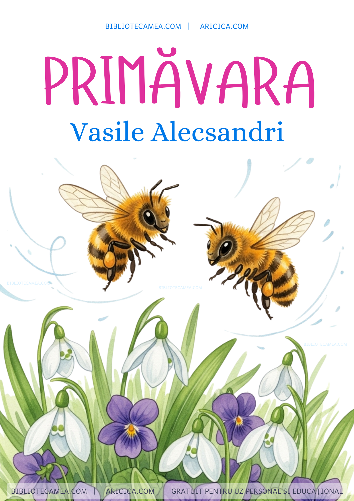 Primăvara de Vasile Alecsandri